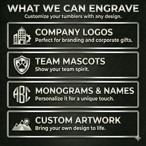 Custom Laser Engraved YETI Rambler (20oz) - Corporate Volume