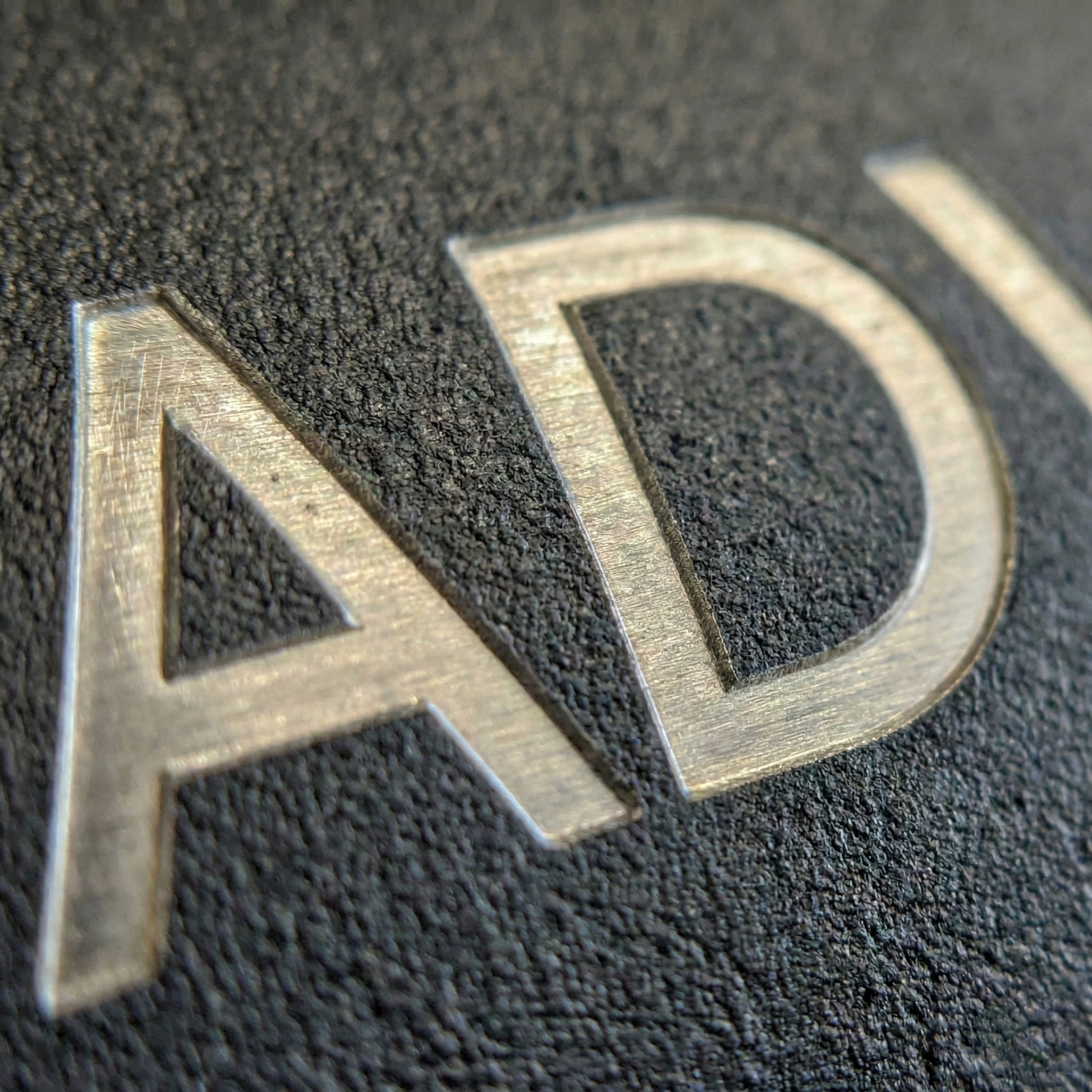 Macro Detail Logo Ablation