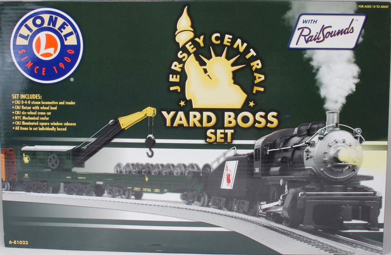 the yard boss train set