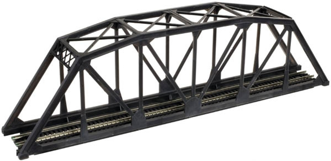 Atlas N 2570 Code 80 Through Truss Bridge Kit, Black