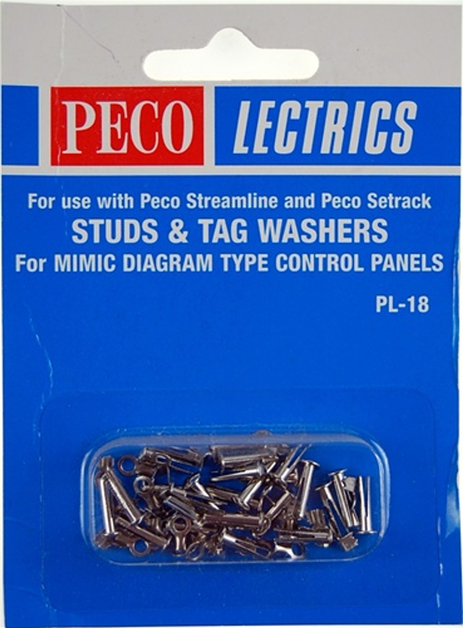peco-ho-n-pl18-studs-and-tag-washers-modeltrainstuff