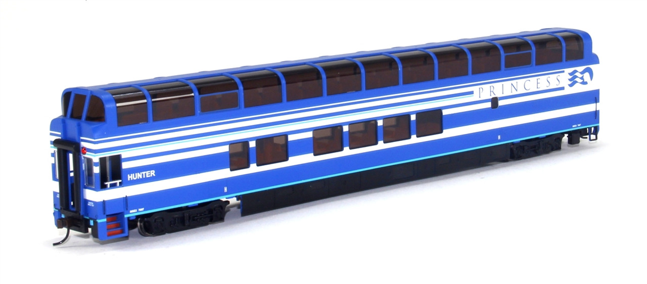 Bachmann Silver Series HO 13346 89' Colorado Rail Car Full Dome Passenger  Car with LED Lighted Interior, Denali Princess #Hunter MSEX 7087 |  ModelTrainStuff.com