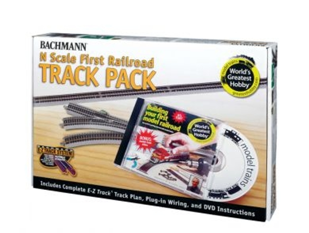 Bachmann N 44896 World's Greatest Hobby First Railroad E-Z Track