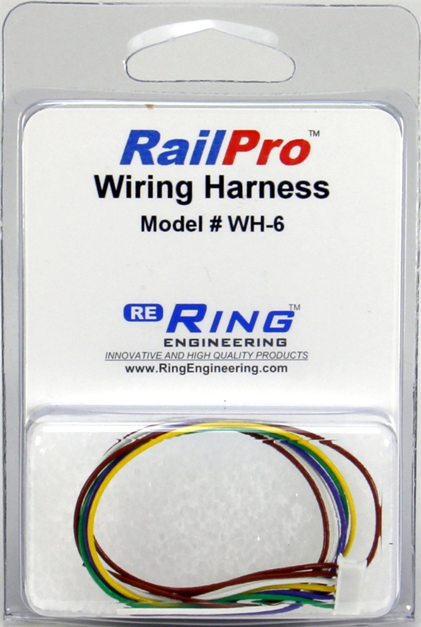 Ring Engineering Wh 6 Wiring Harness 6 Pin Jst With Leads Modeltrainstuff Com