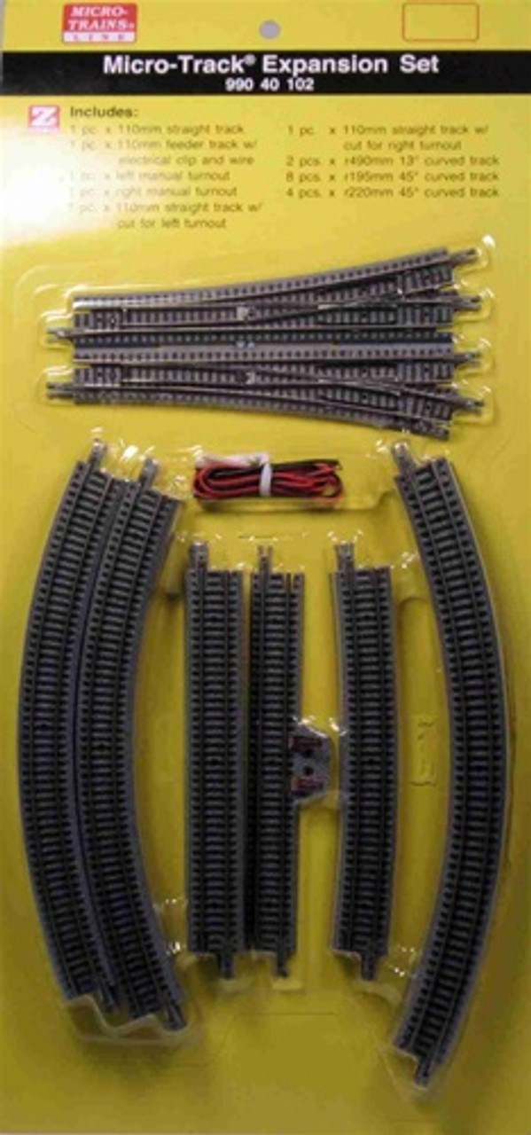 Details about   Micro-Trains Micro-Track # 99040102 Expansion Set Z-Scale 