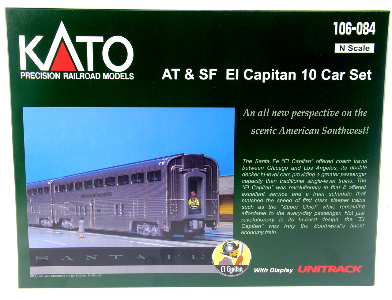 kato santa fe super chief 8 car set