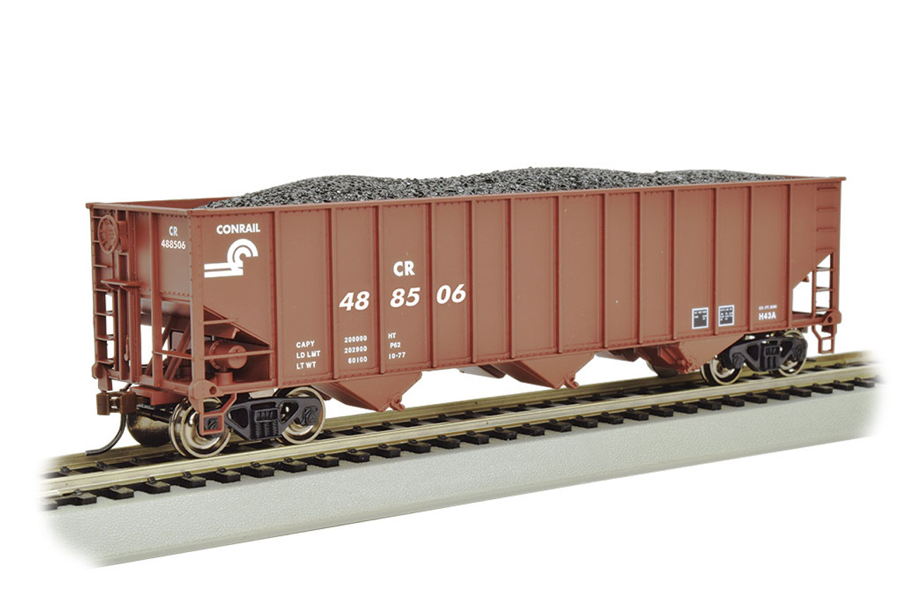 Bachmann HO 18712 3-Bay 100-Ton Hopper, Conrail #488506