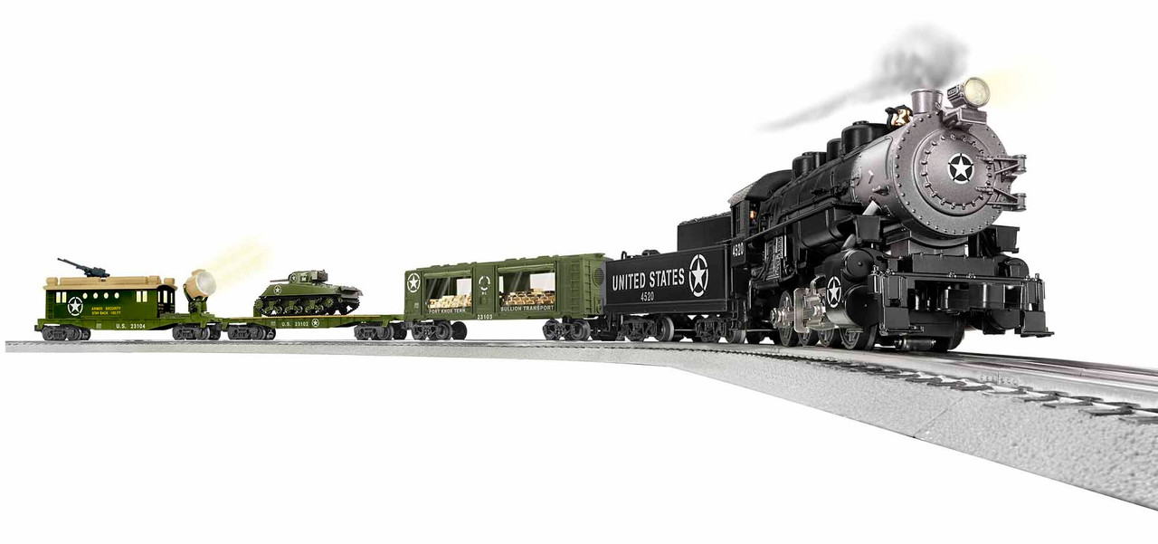 lionel us army train set