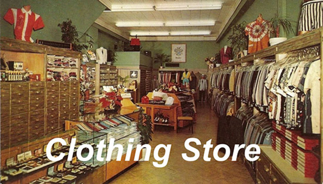 City Classics Ho N 1315 Picture Windows Clothing Store 1 5 8