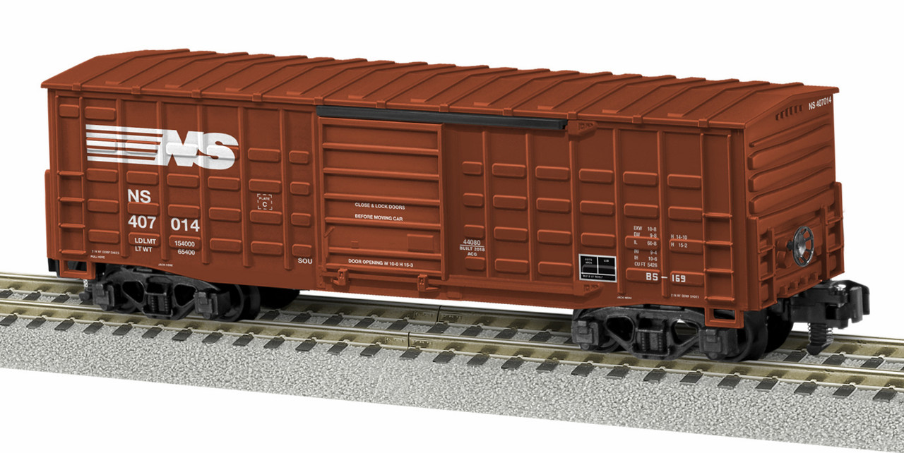 Lionel S 6 American Flyer Waffle Side Box Car Norfolk Southern Modeltrainstuff Lionel S 6 American Flyer Waffle Side Box Car Norfolk Southern Modeltrainstuff