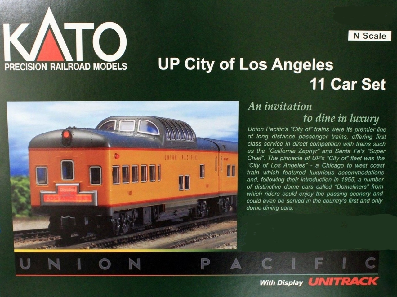 特別価格 販売 KATO USA 鉄道模型製品 N Union Pacific City of Los