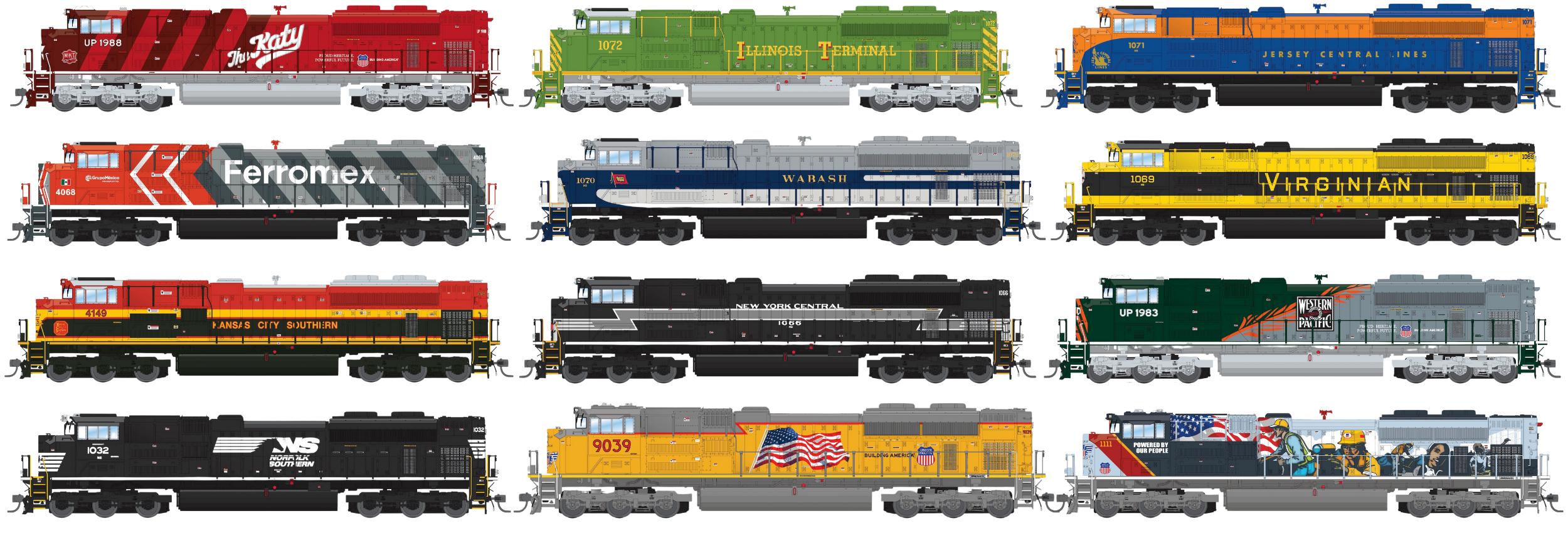 BLI EMD SD70ACe Diesel Locomotive in HO scale