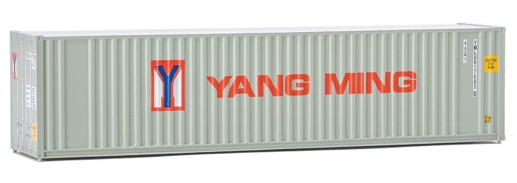HO Scale Walthers SceneMaster 949-8221 Yang Ming 40' Hi-Cube Container 