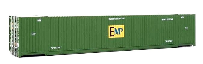 2 Walthers 949-8521 HO Hub Group 53' Singamas Container for sale online