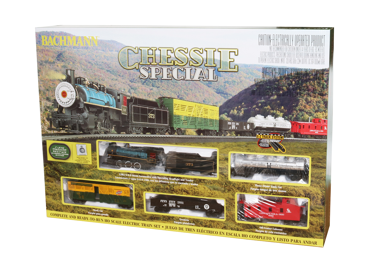 bachmann holiday special train and trolley set