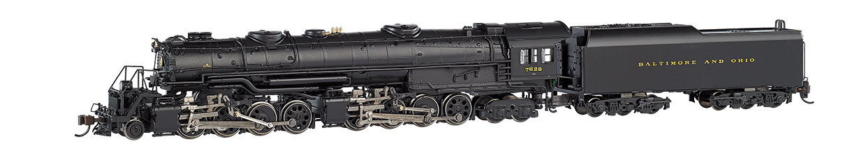 Bachmann N 80854 EM-1 2-8-8-4 Later Small Dome Steam Engine