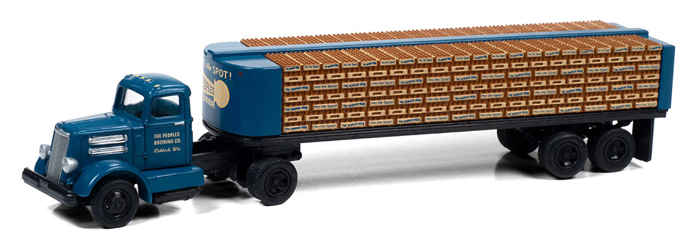 Classic Metal Works HO 31198 White WC22 with Trailer