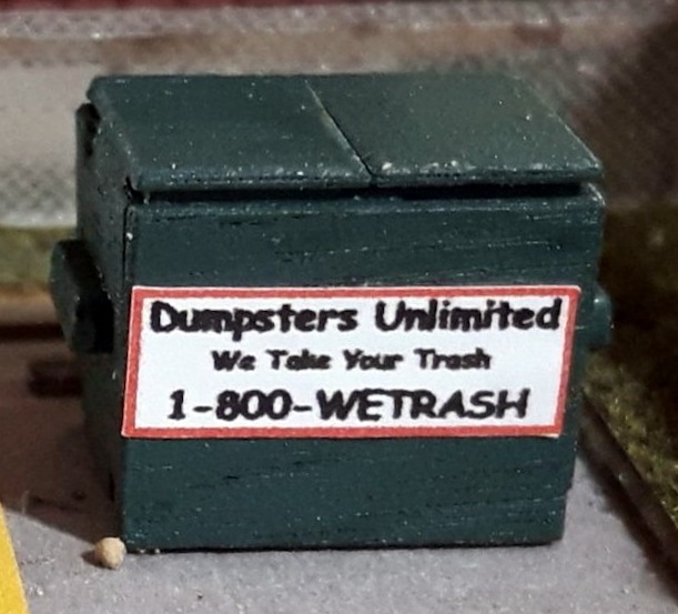 Osborn Model Kits N 3132 Garbage Dumpster Kits ModelTrainStuff