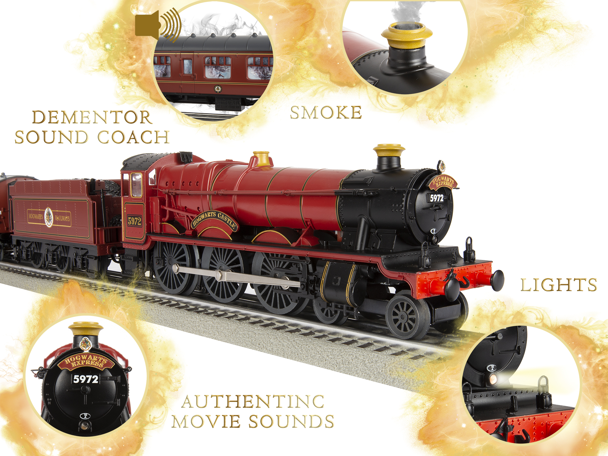 lionel hogwarts lionchief express train set