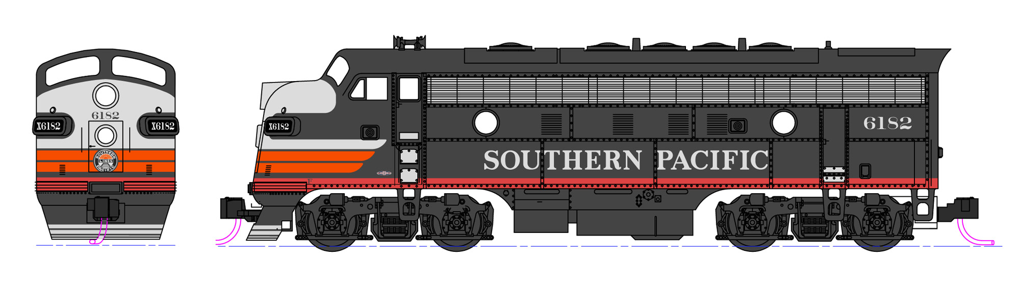 KATO EMD F7A・F7B N EMD F7A and F7B