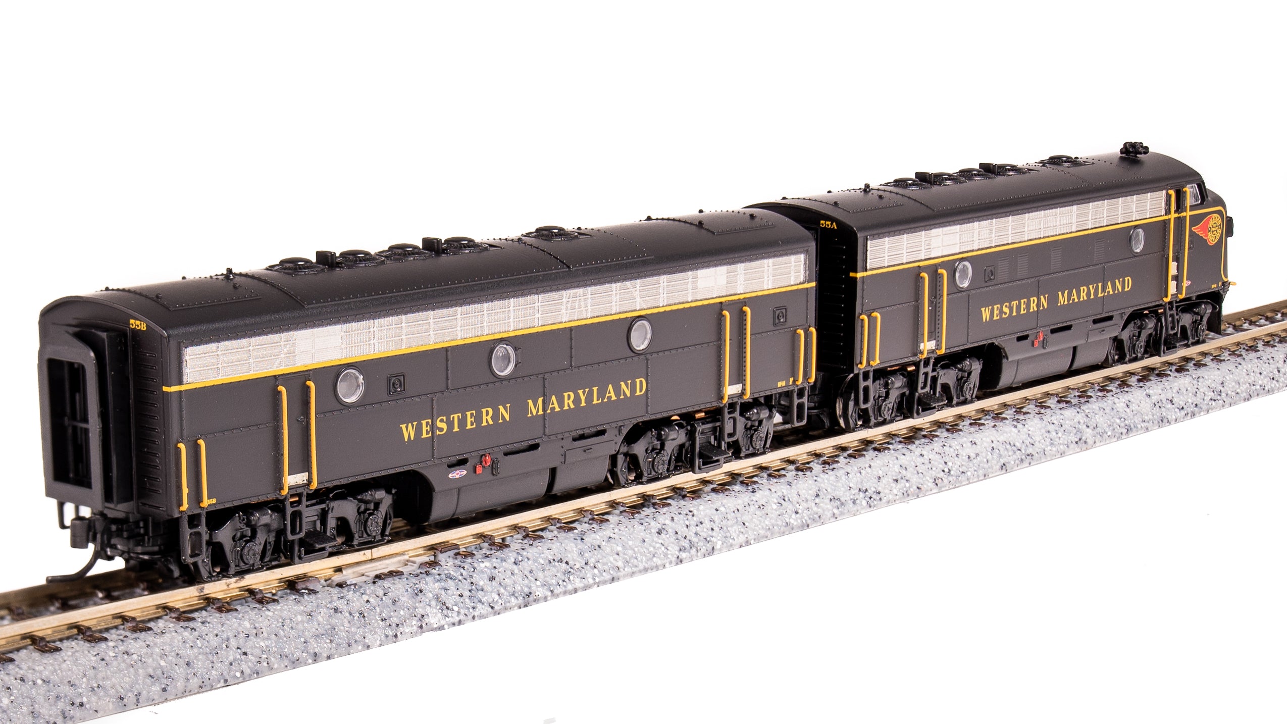 Broadway Limited Imports N 6868 EMD F7 A/B Set, Western