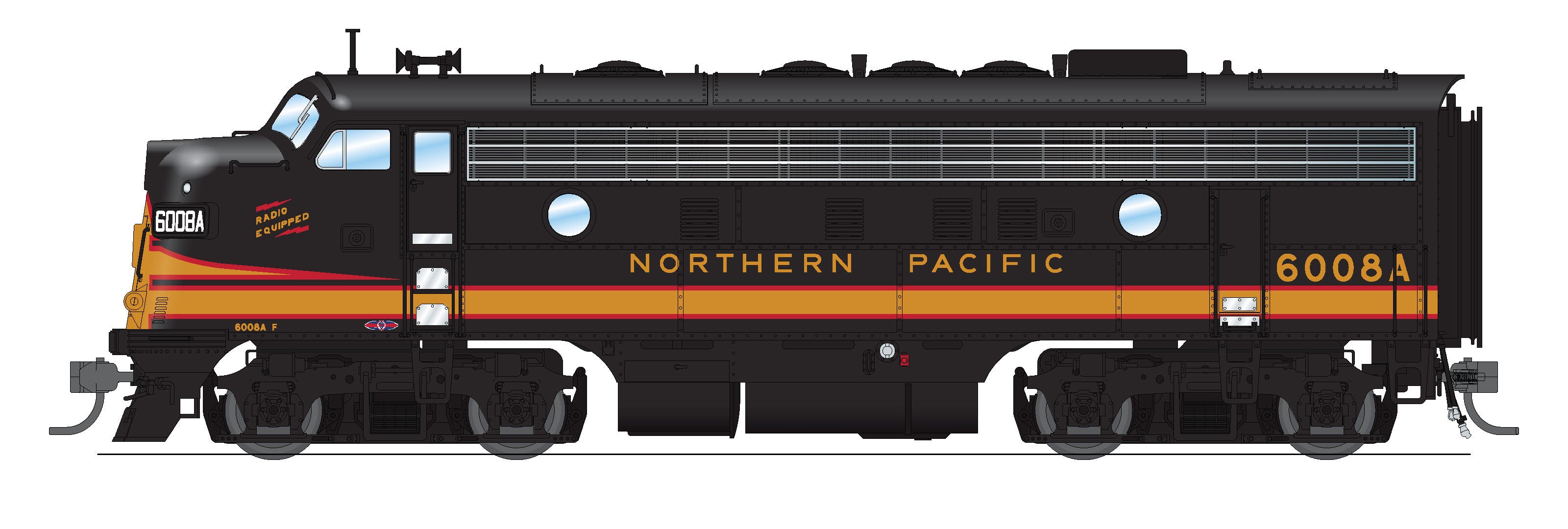 Broadway Limited Imports HO 6677 EMD F7 A/B Set, Northern