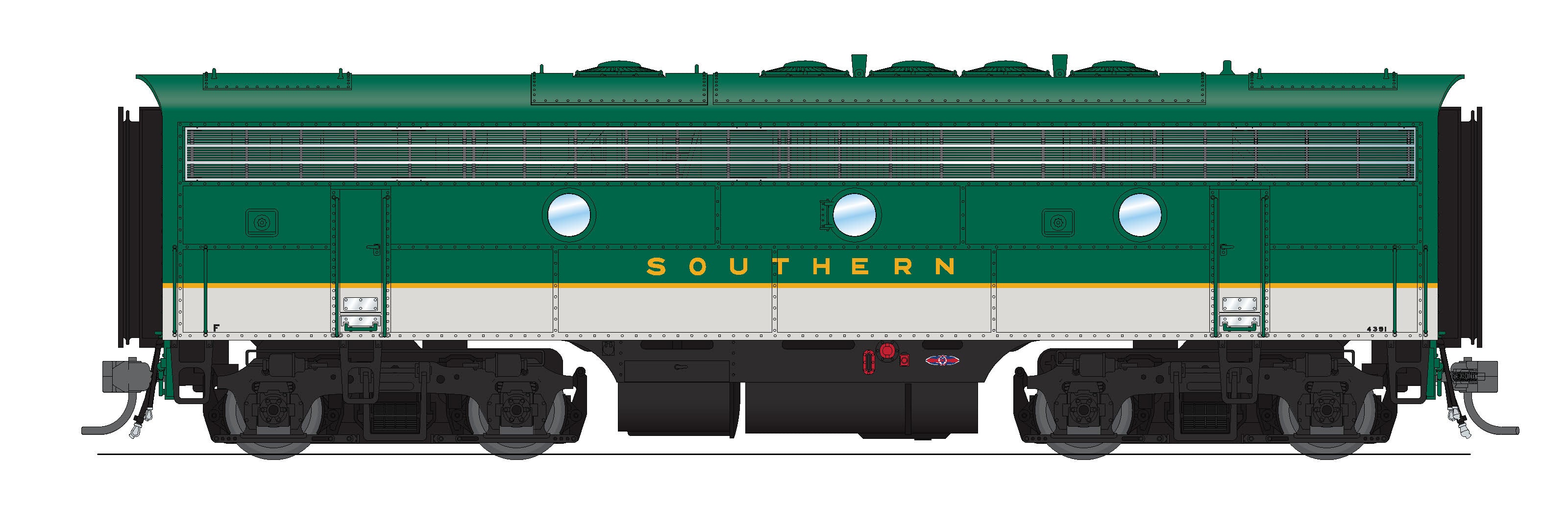 【限定生産レア品】輸入盤・BROADWAY IN A BOX Broadway Limited 601 HO Union Pacific Diesel EMD E7A Powered