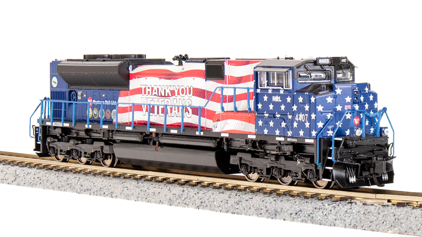 Broadway Limited Imports N 7026 EMD SD70ACe, Montana Rail