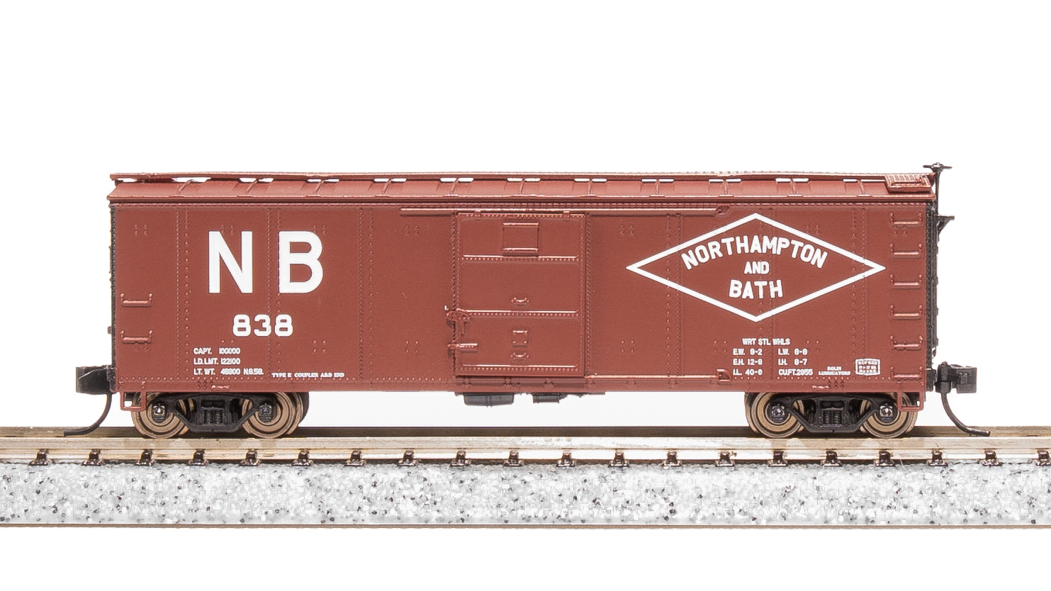 Broadway Limited Imports N 7272 40' Steel Box Cars, Variety