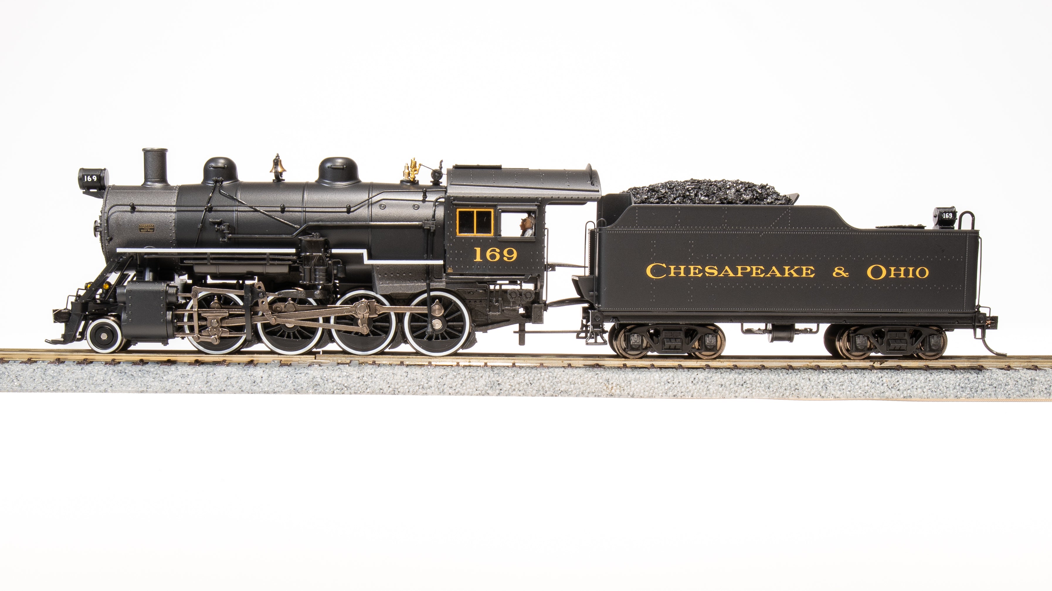 LUMBERT CHESAPEAKE &OHIO C-15A 0-8-0 完成品 LUMBERT CHESAPEAKE &OHIO C-15A 0-8-0 完成品 HO Brass Lambert