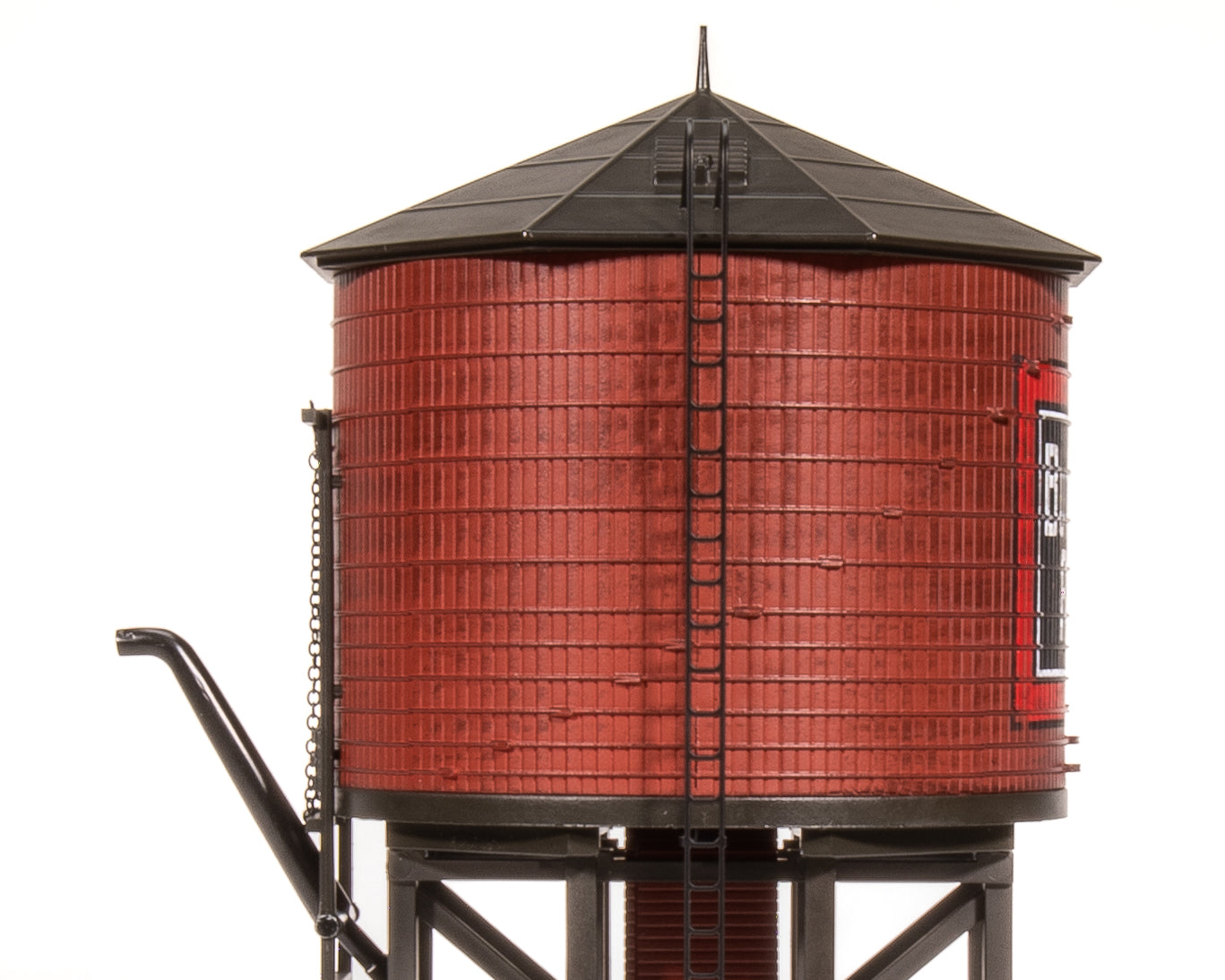 Broadway Limited Imports HO 7916 Operating Water Tower with Sound, Chicago  Burlington and Quincy (Weathered) ModelTrainStuff