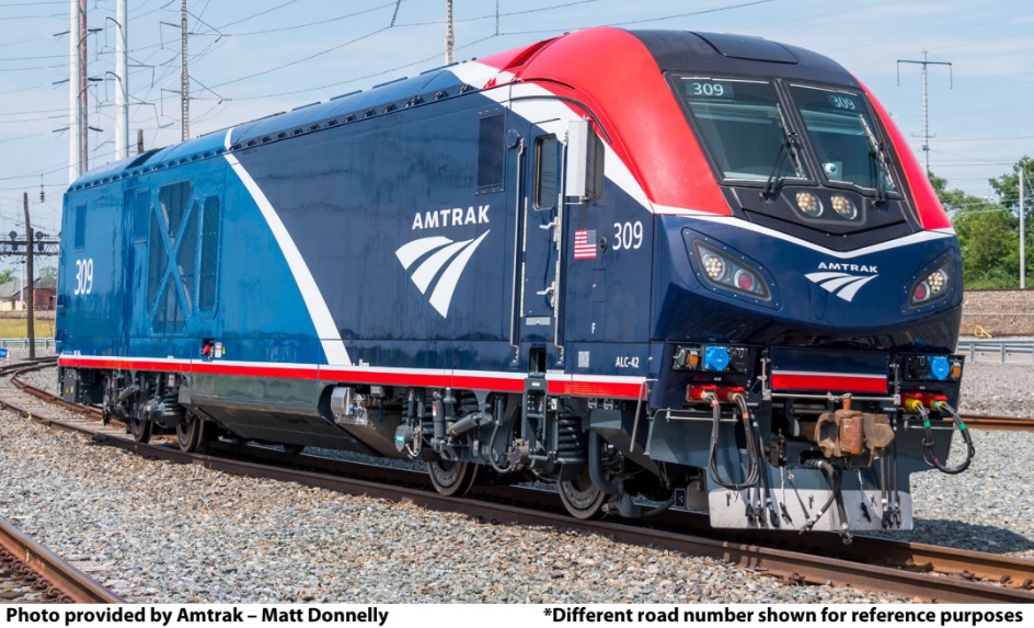 Kato N 1766055-DCC ALC-42 Charger, Amtrak | ModelTrainStuff