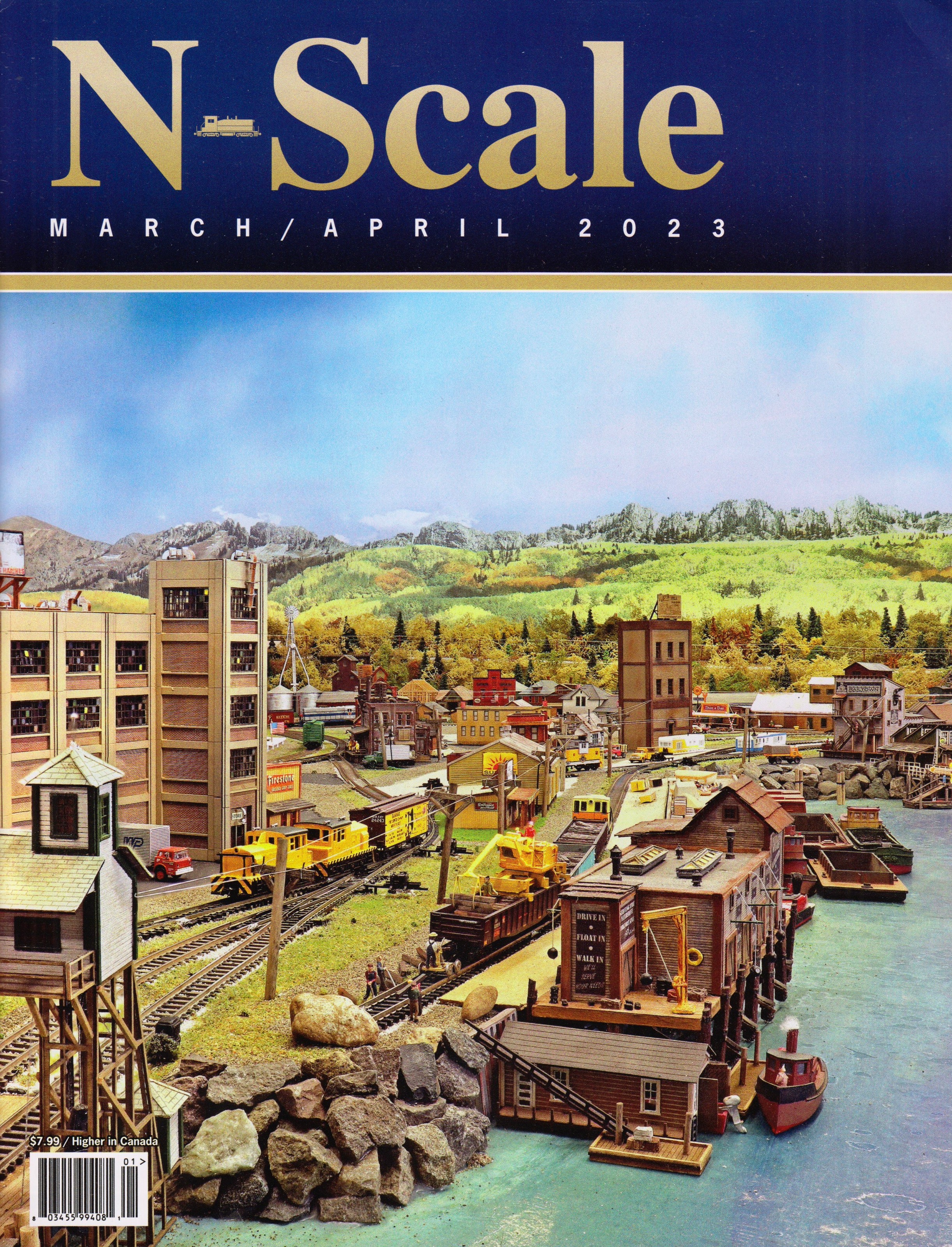 N Scale Magazine March/April 2023, Volume 35 Number 2 ModelTrainStuff