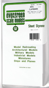 Evergreen Scale Models #9060 Sheet Styrene .060 6 X 12 Inch White 1 PK for sale online 
