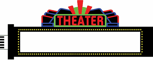 miller engineering o ho 1181 large theater marquee animated neon marquis movie theater