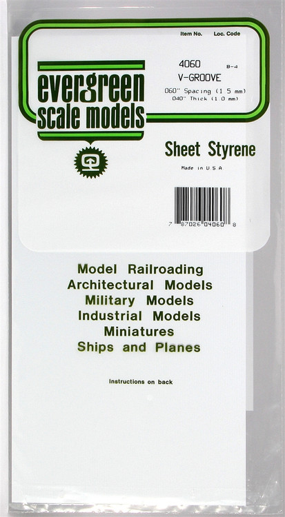 Plastruct Styrene Sheet Packs