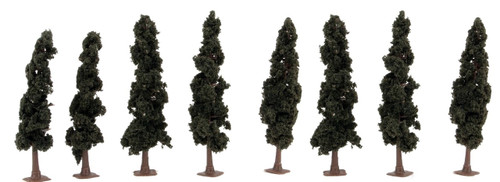 JTT Scenery Products 92134 Conifer Trees, 4" to 4-1/2" (8) ModelTrainStuff