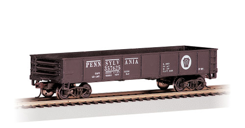 Bachmann Silver Series HO 17202 40' Gondola, Pennsylvania #357625 ModelTrainStuff