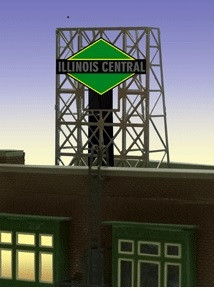 Miller Engineering N/Z 33-9085 Illinois Central Billboard ModelTrainStuff