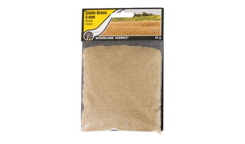 Woodland Scenics FS620 Static Grass, Straw (4mm) ModelTrainStuff