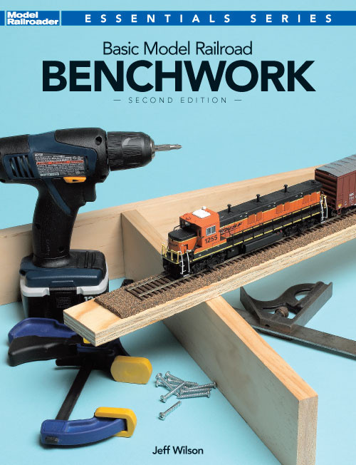 Kalmbach Publishing Softcover Book 12469 Basic Model Railroad Benchwork, Second Edition ModelTrainStuff