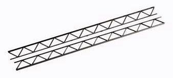 Plastruct 90405 OWTA-16 ABS Open Web Truss, Warren Style 2 (2) ModelTrainStuff