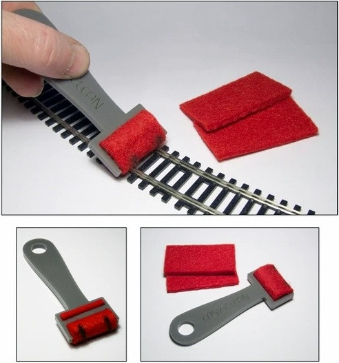 Proses by Bachmann 39013 (TC-001) Track Cleaner with 2 Additional Felts Included ModelTrainStuff