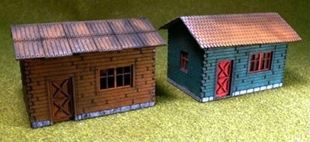 Proses by Bachmann HO 39101 (LS-004) Cottage Kits (2) ModelTrainStuff