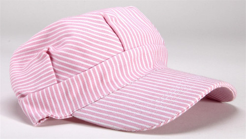 Brooklyn Peddler 00056 Engineer Train Hat, Child (Elastic Back Pink) ModelTrainStuff