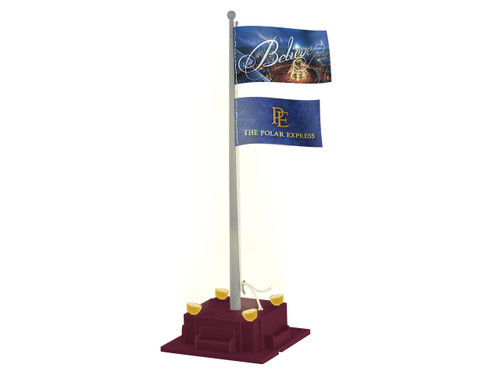 Lionel O 6-85271 The Polar Express Flagpole ModelTrainStuff