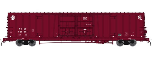 Atlas N 50004078 BX-166 Box Car, Santa Fe (Early Q Logo) #621515 ModelTrainStuff