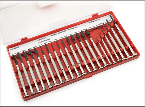 Excel 30416 - Stainless Steel Tweezers 4 Piece Set, Pouch - Midwest Model  Railroad