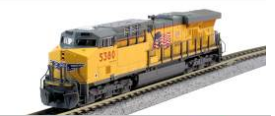 Broadway Ltd 7298 N Scale NS GE ES44AC Black & White Paragon4