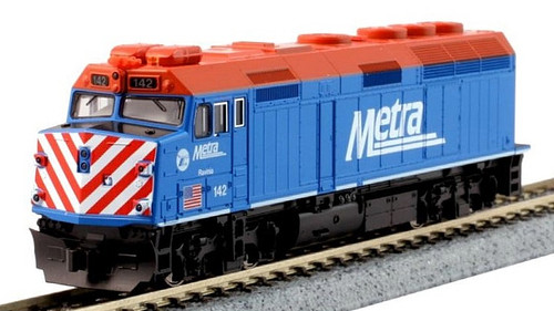 Kato N 1769107 F40PH, Chicago Metra 
